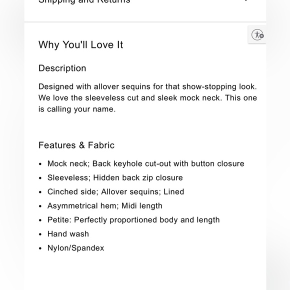 96 Express Sequin Asymmetrical Mock Neck Dress Size Xs - Picture 7 of 10